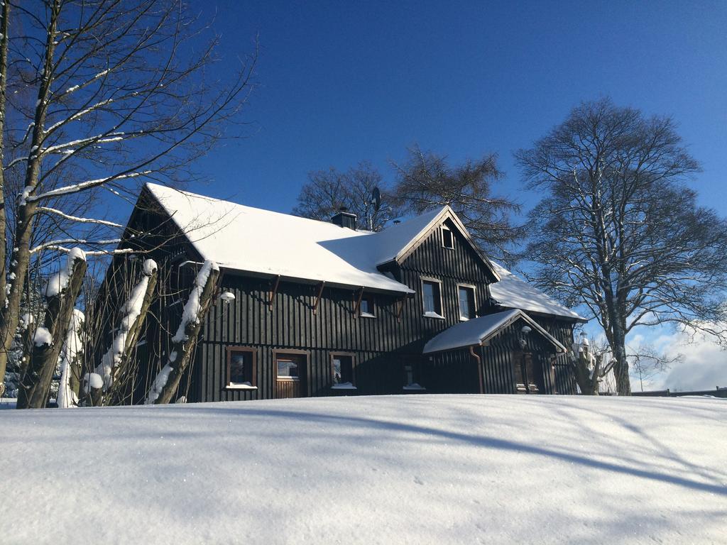 Ferienhaus Berghuette Vogtland In 克林根塔尔 外观 照片